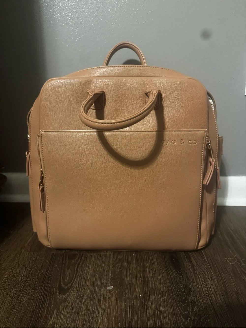 Ayla & Co Diaper Bag Caffe